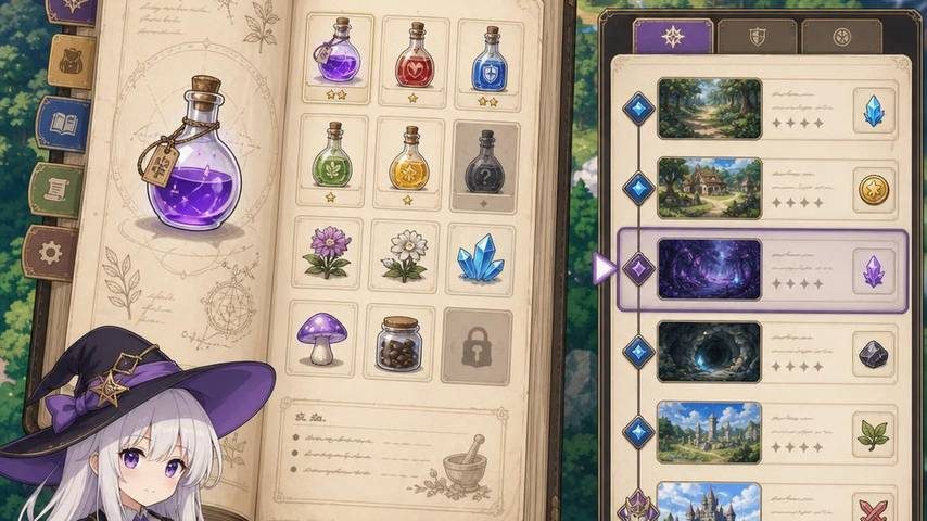 魔女秘药 主线事件 页面配图 7
