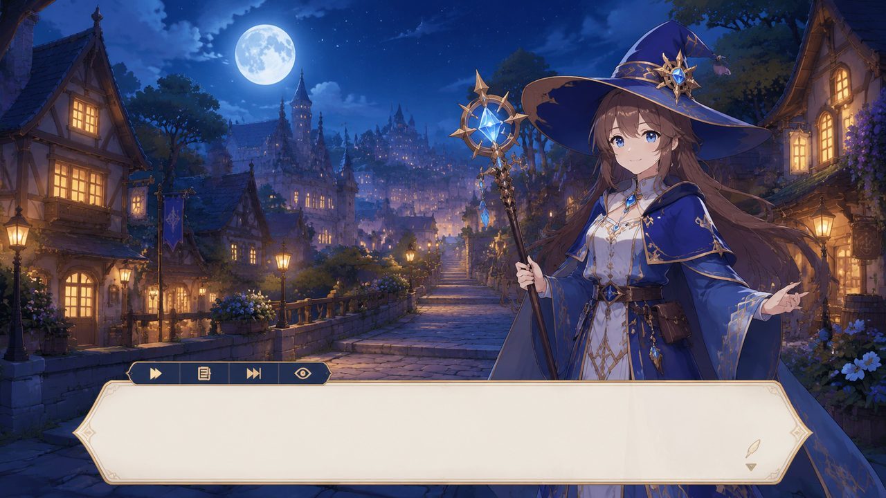 魔法师露娜 存档管理 演示图 1