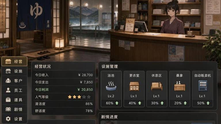背德浴场 剧情互动 实机截图 7