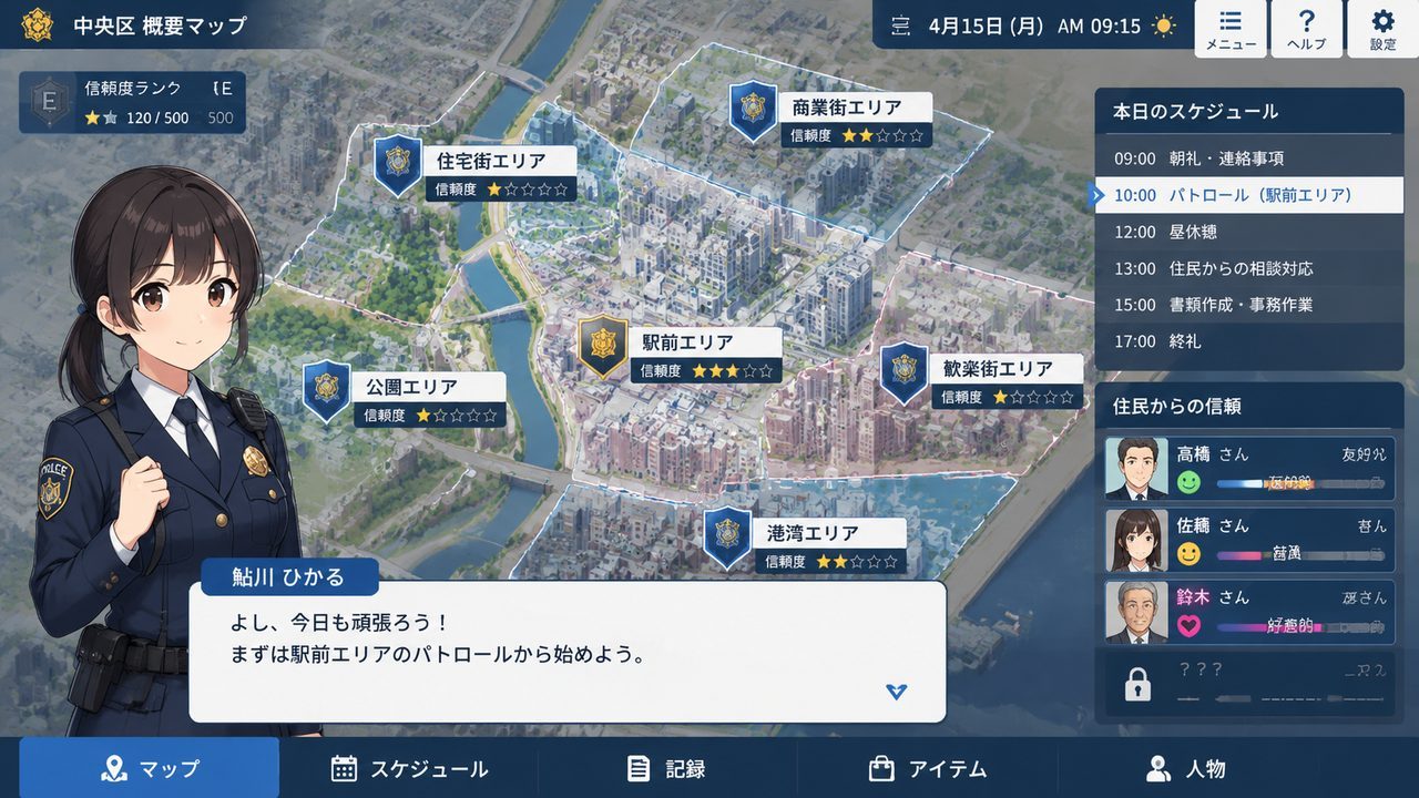 极道无赖EX 女警鮎川光 地图探索 页面配图 4