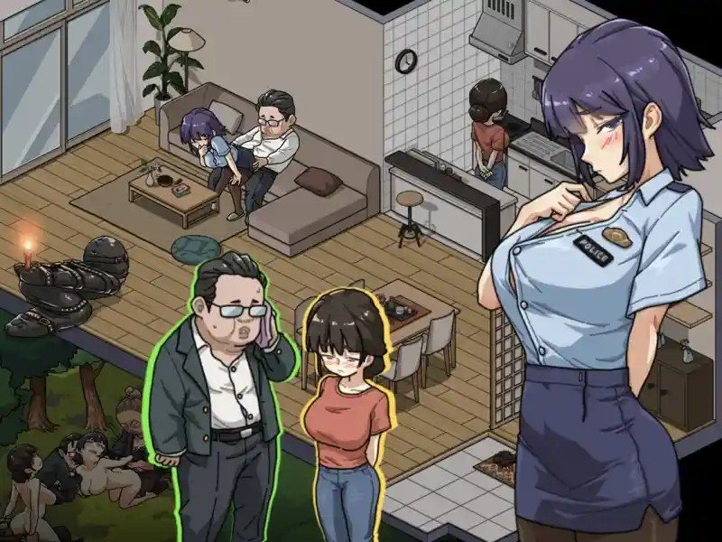 极道无赖EX 女警鮎川光 版本内容 画面