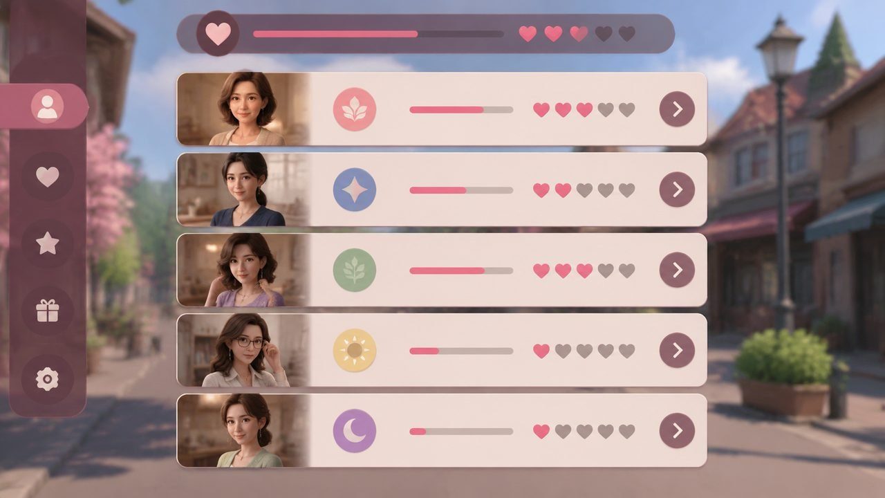 熟女日 视觉小说 玩法截图 6