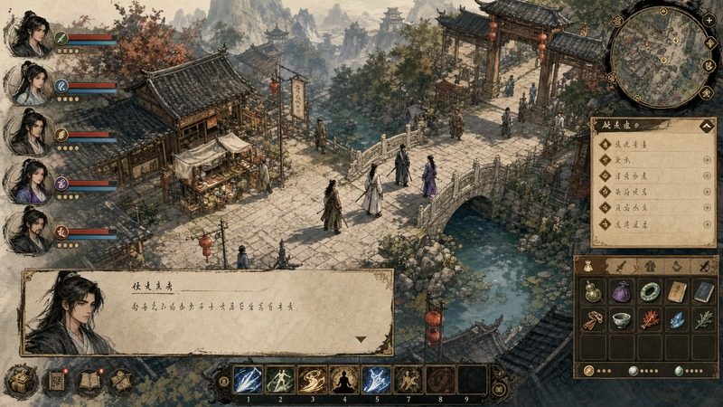 金庸群侠传5爱与死仙狐MOD六周年 资源内容 内容截图 6