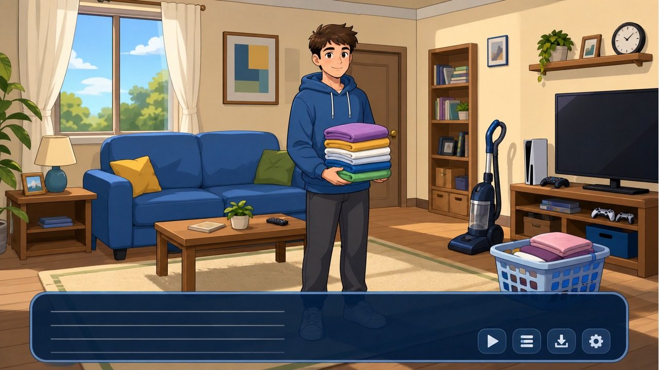 家务：HouseChores 生活SLG 画面 8